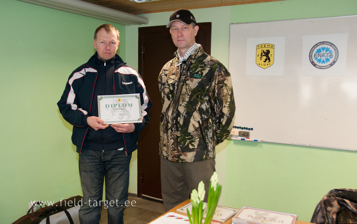 Springer category II place goes to Andres Mikfelt, 9 points out of 30